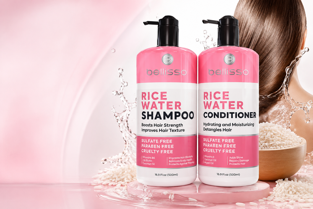 Rice Water Shampoo & Conditioner Set