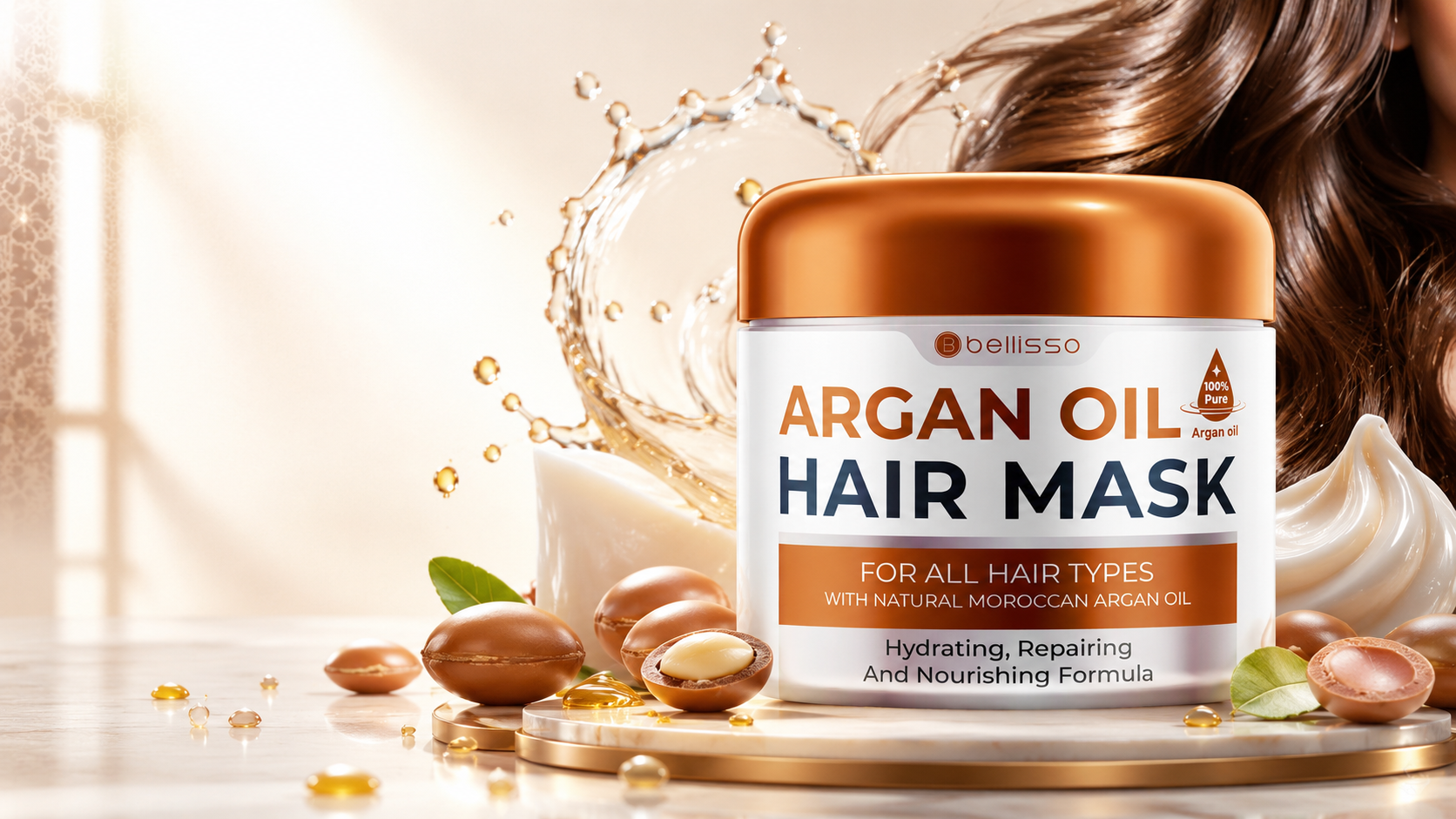 Moroccan Argan Hair Repair Mask