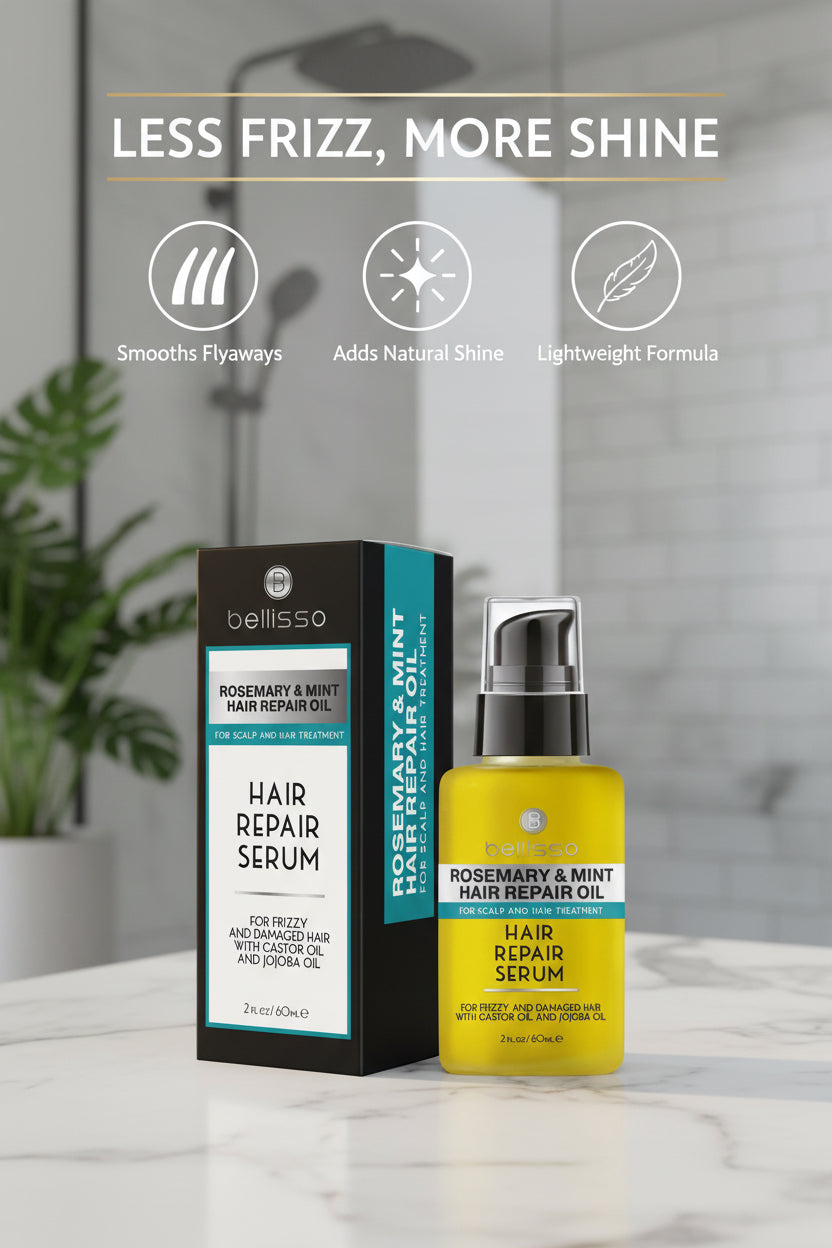Rosemary Mint Oil Hair Serum Thickening Products for Women and Men
